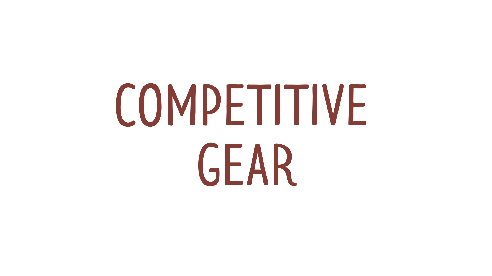 Competitive Gear WEB